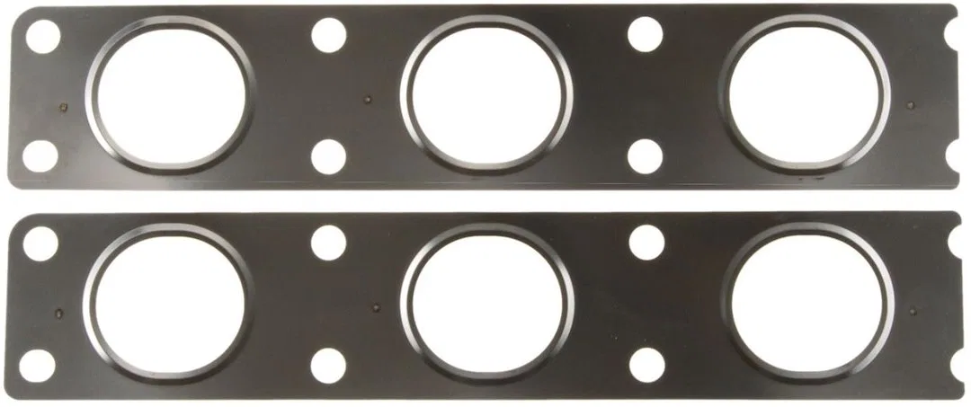 MS19636 – CLEVITE 77 Exhaust Manifold Gasket, OE Replacement Multi-Layered Steel Round Port Set Of 2